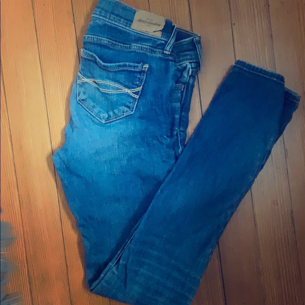 ☀️Blue super skinny jeans☀️